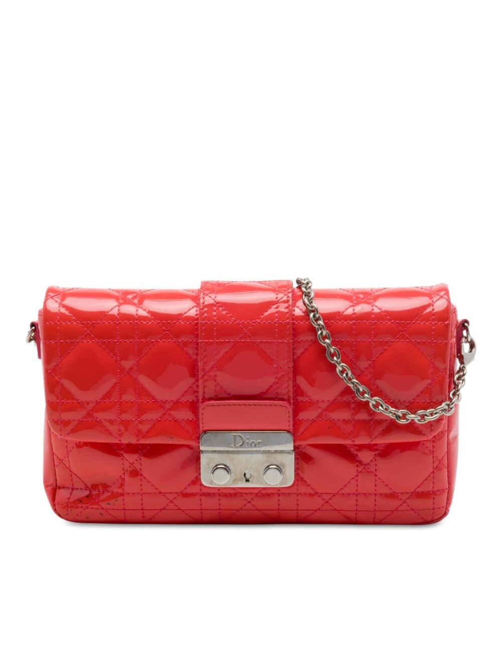 Dior Patent Cannage New Lock Pouch #359936D62B